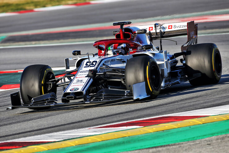 Antonio Giovinazzi - Alfa Romeo - Barcelona - F1-Test - 26. Februar 2019