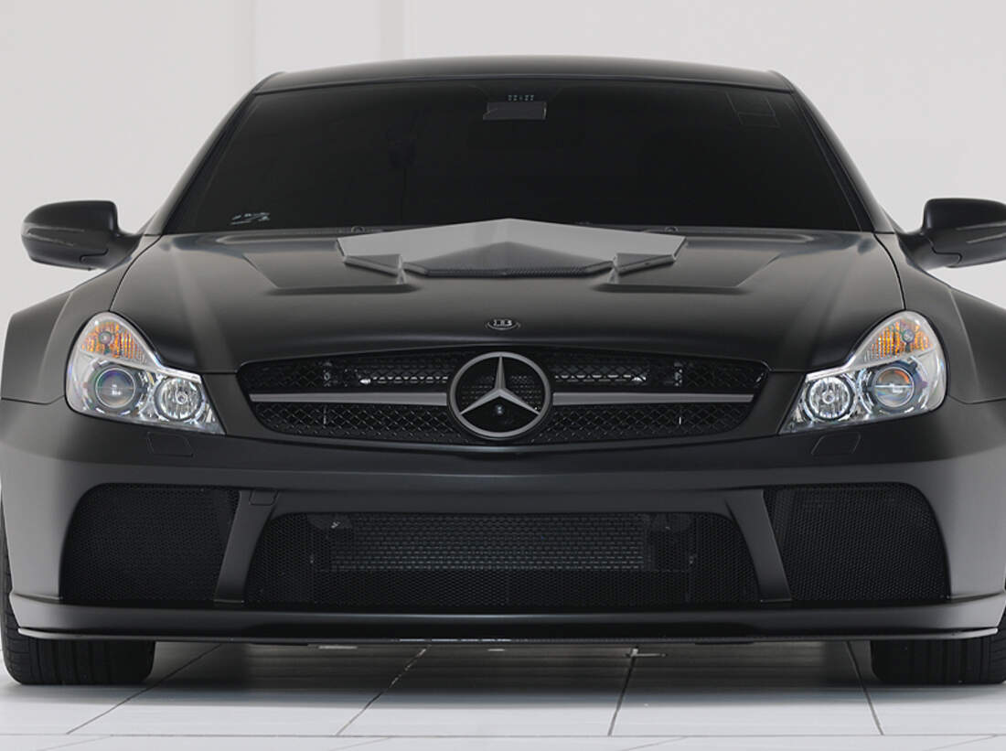 Brabus T65 RS Tuning: Mercedes SL 65 AMG Black Series Mit 800 PS - Auto ...