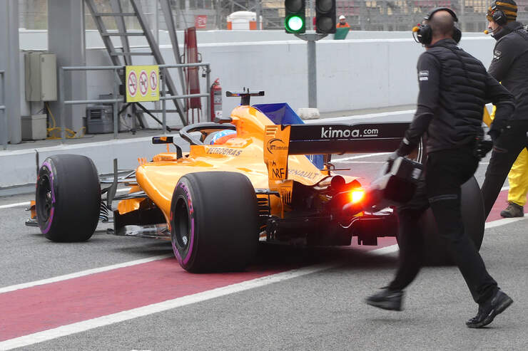 Fernando Alonso - McLaren - Barcelona F1-Test 2018 - Tag 1