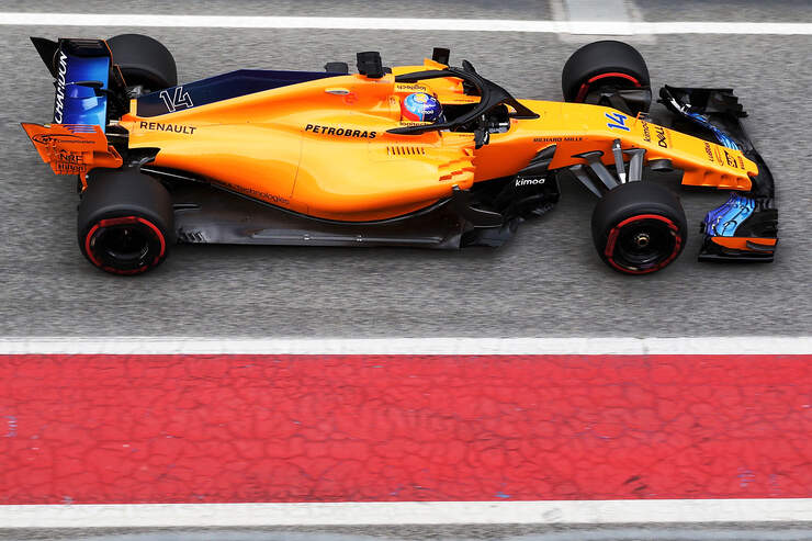 Fernando Alonso - McLaren - Barcelona F1-Test 2018 - Tag 1