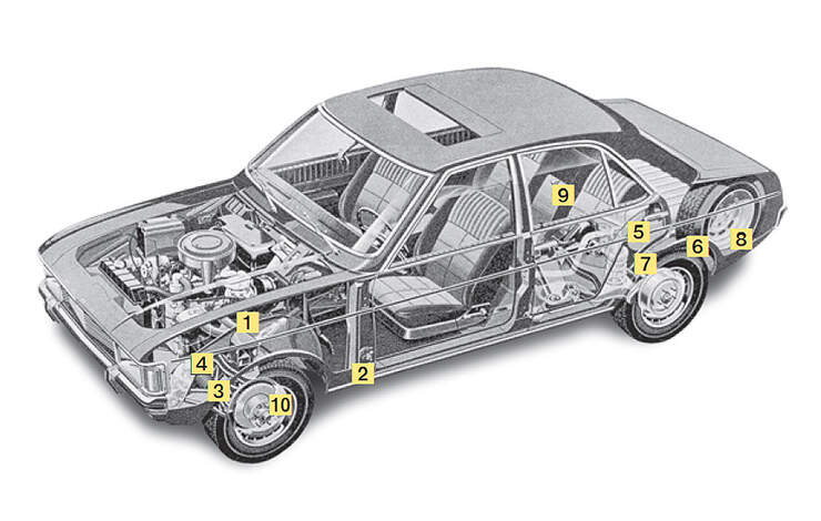 Ford granada запчасти