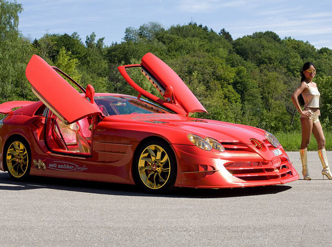 Mercedes-Benz SLR MCLAREN 999 Red