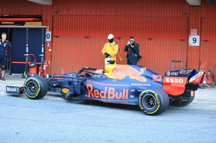 Pierre Gasly - Red Bull - Barcelona - F1-Test - 26. Februar 2019