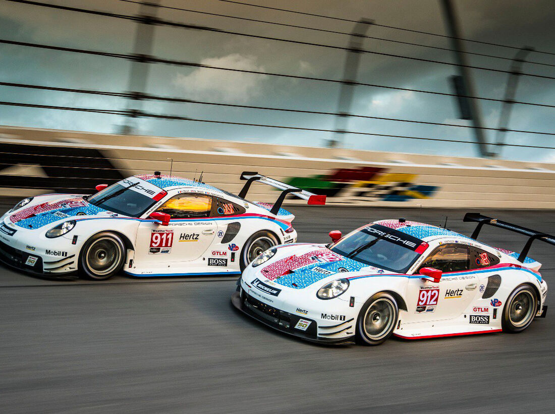 Porsche 911 RSR: Brumos-Spezial-Design Für 24h Daytona - Auto Motor Und ...